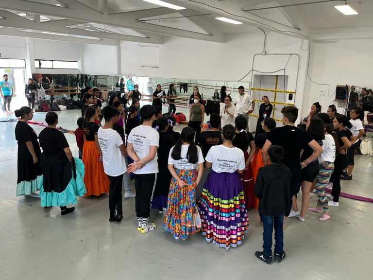 Se llevan a cabo Encuentros creativos de los Semilleros Nacionales de Lenguas, Danza, Teatro, Títeres y Circo, rumbo a Tengo un sueño 2023
