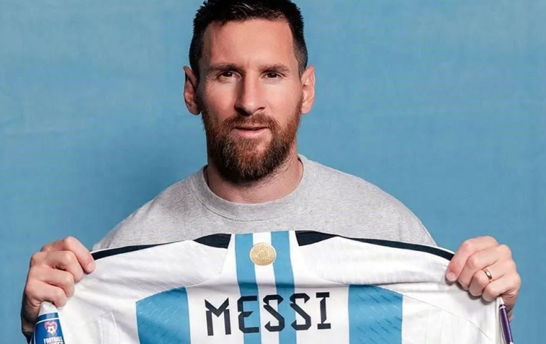 Subastarán camisetas de Lionel Messi del Mundial de Qatar