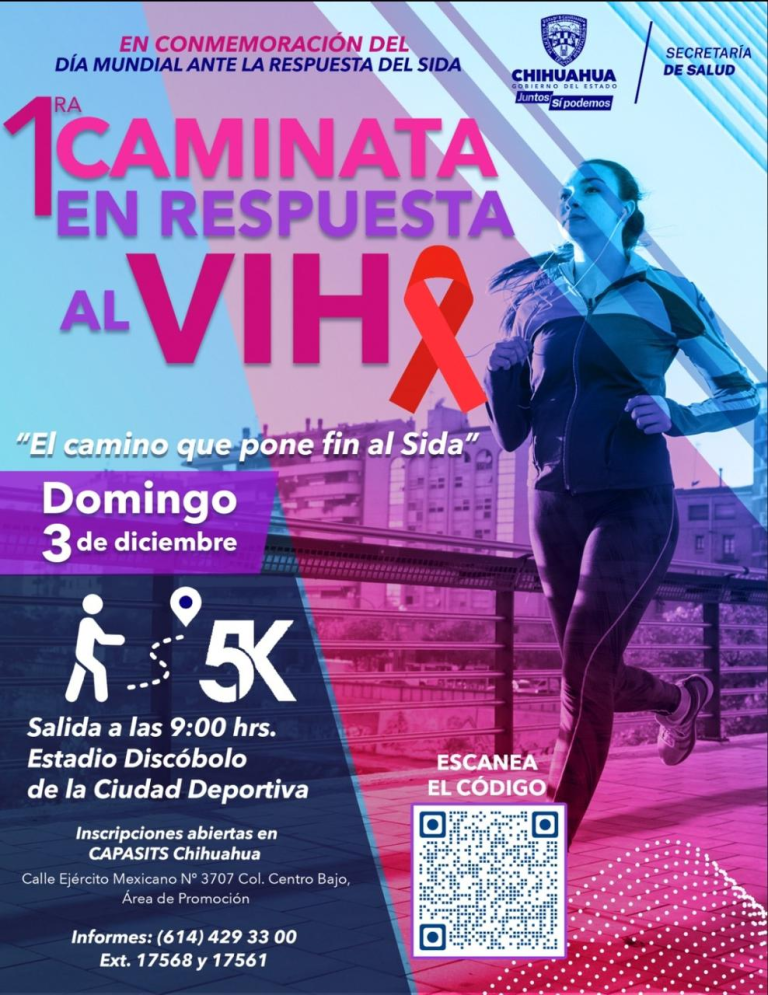 Anuncian primera edición de la “Caminata en respuesta al VIH” en la Ciudad Deportiva