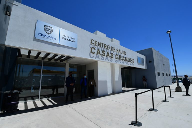 Entrega Gobernador nuevo Centro de Salud de Casas Grandes con inversión de casi 31 mdp