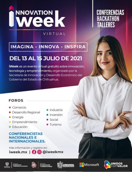 Invita Gobierno Municipal a asistir al Innovation Week 2021