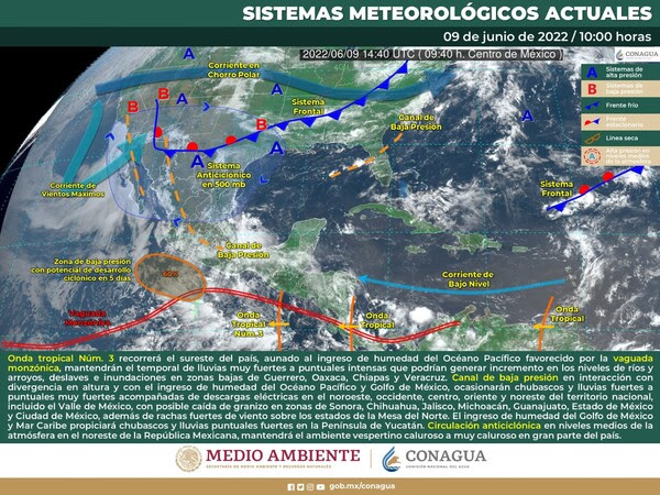 <strong>Emite Protección Civil Estatal aviso preventivo por lluvias en la zona serrana</strong>