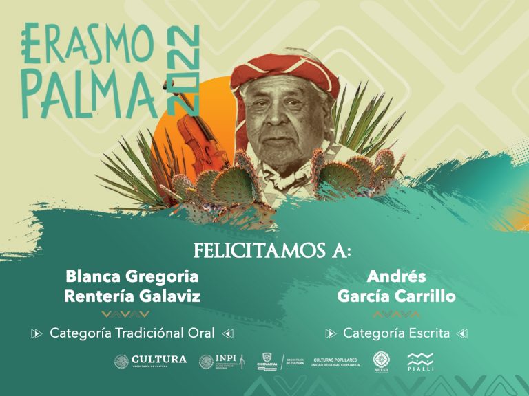 Dan a conocer resultados del Premio Indígena Literario “Erasmo Palma” 2022
